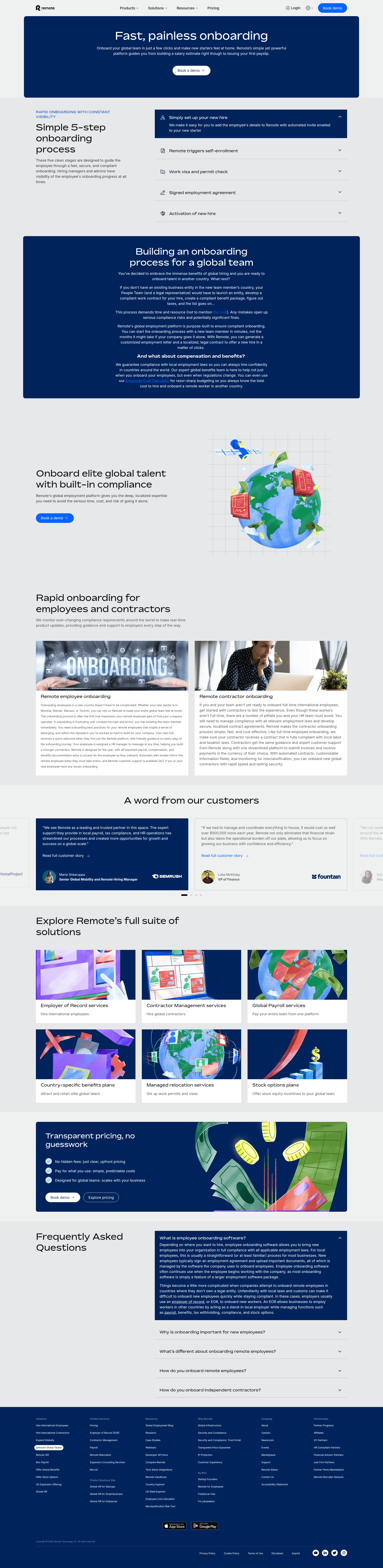remote onboarding screenshot