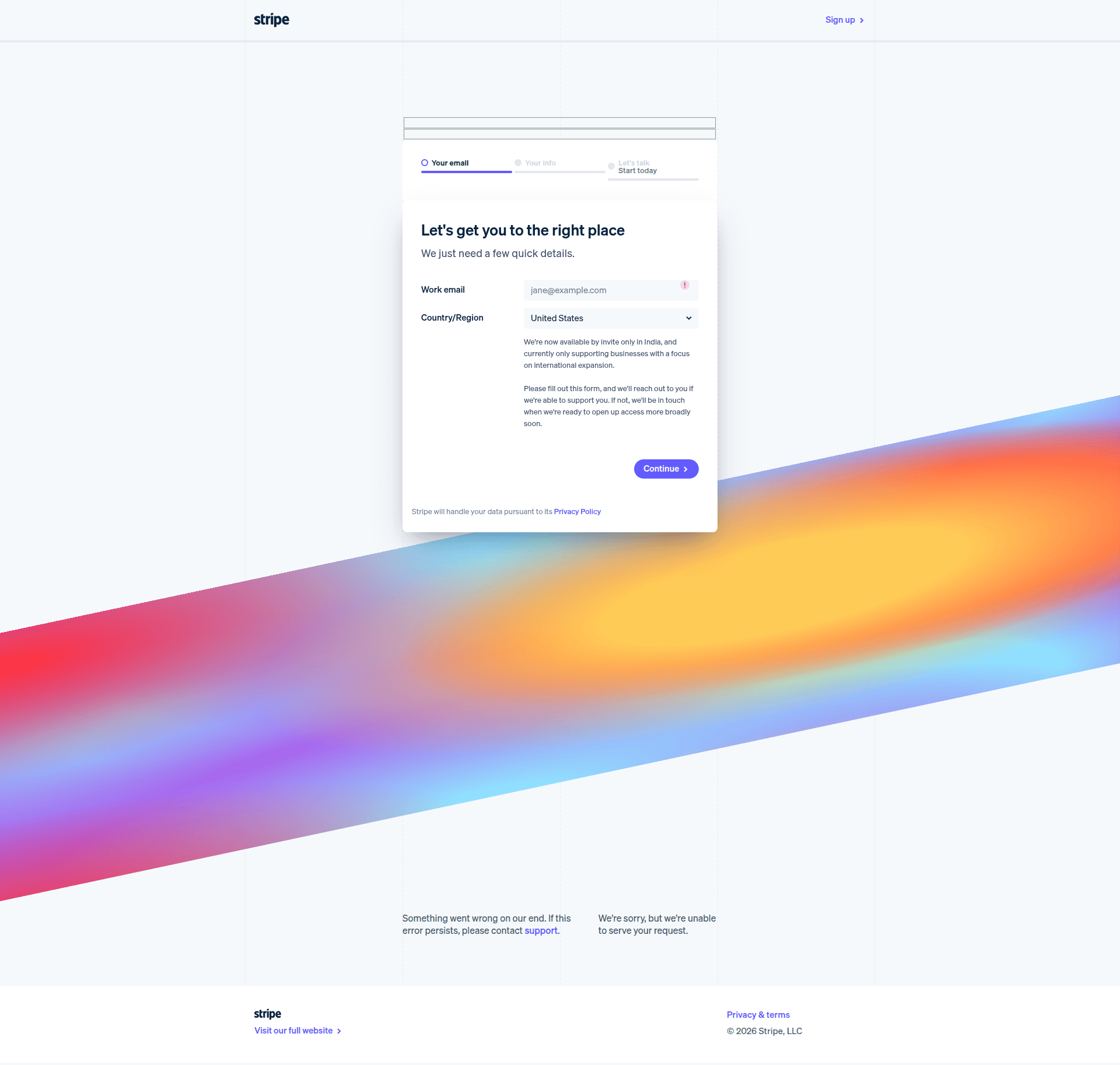 stripe-dashboard onboarding screenshot