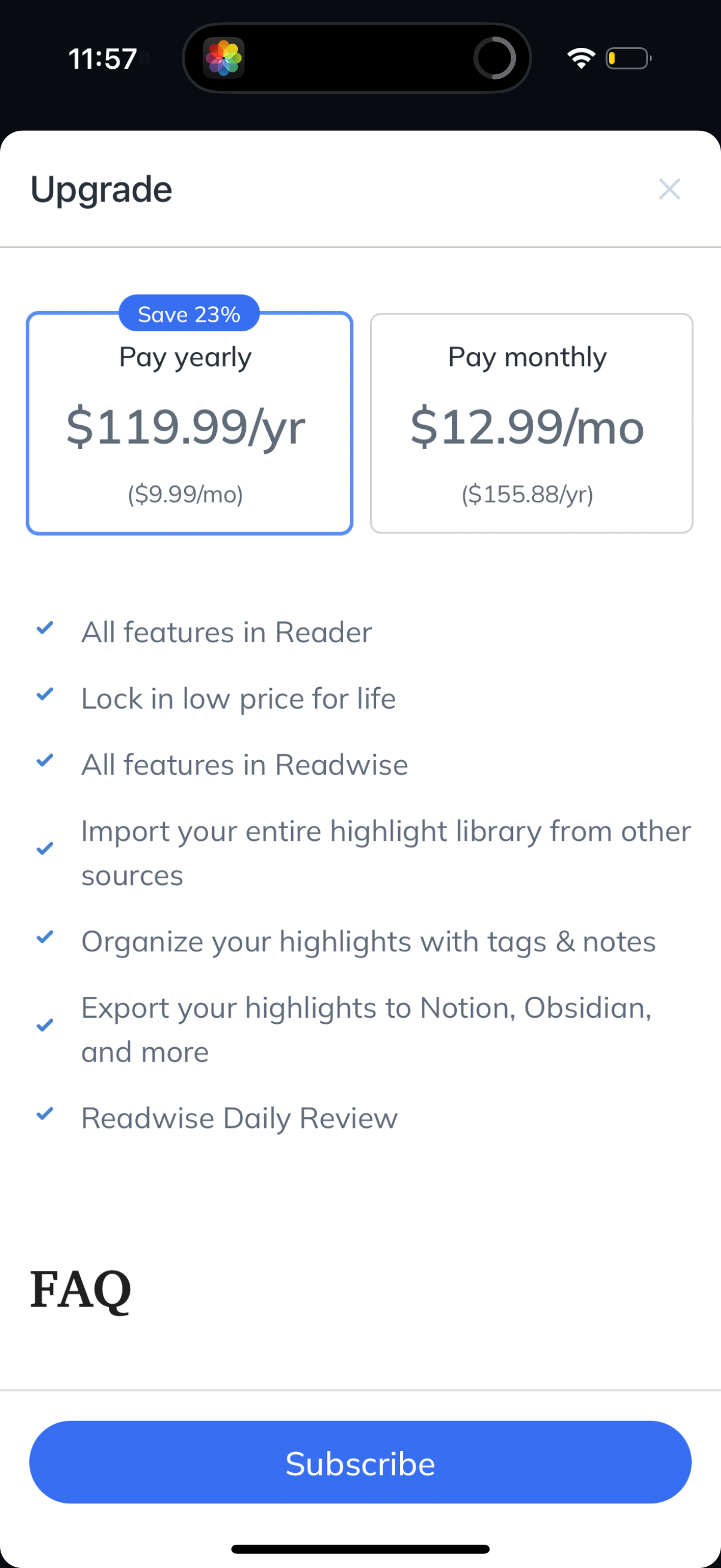 reader paywall screenshot