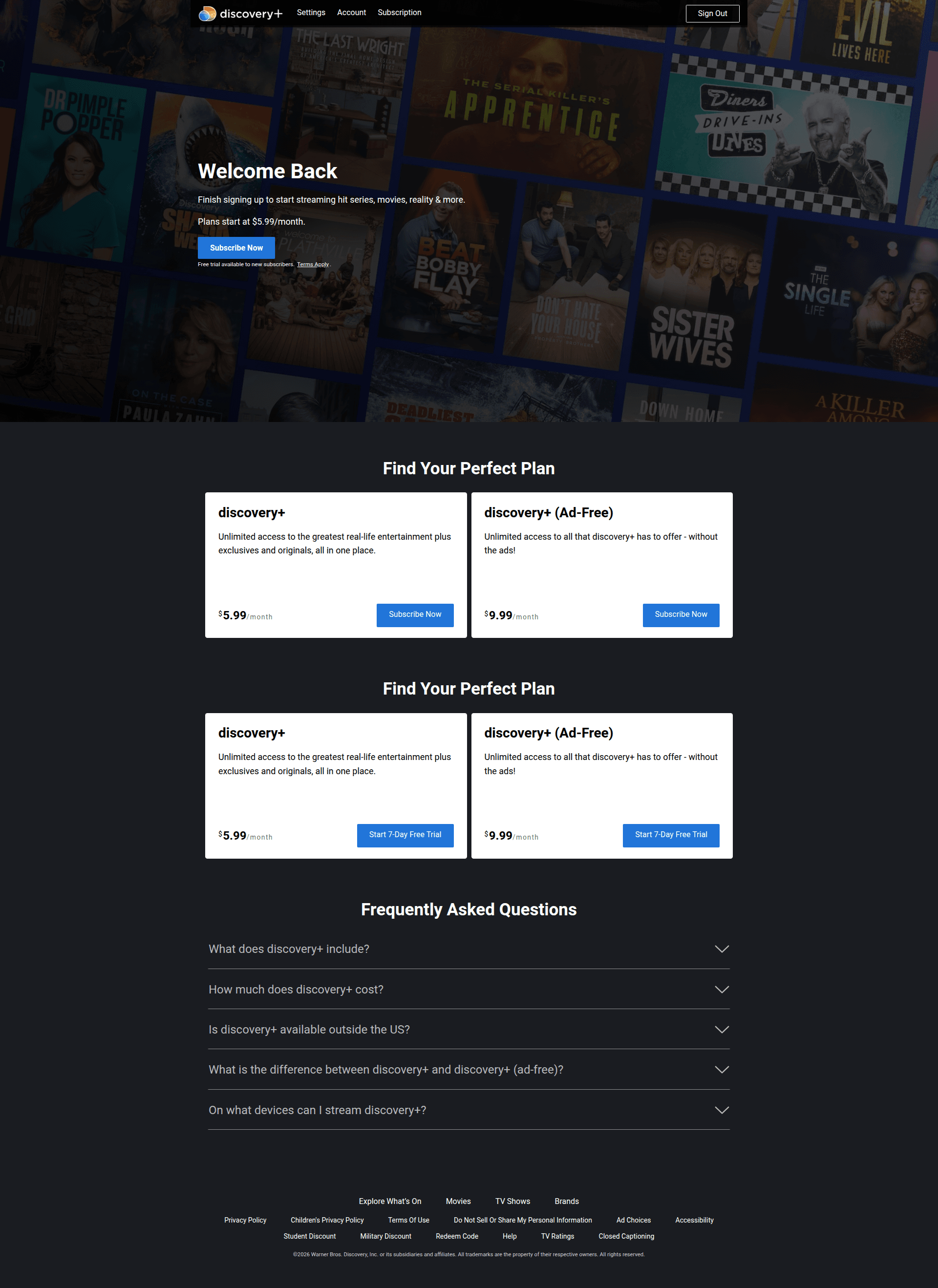 discovery paywall screenshot
