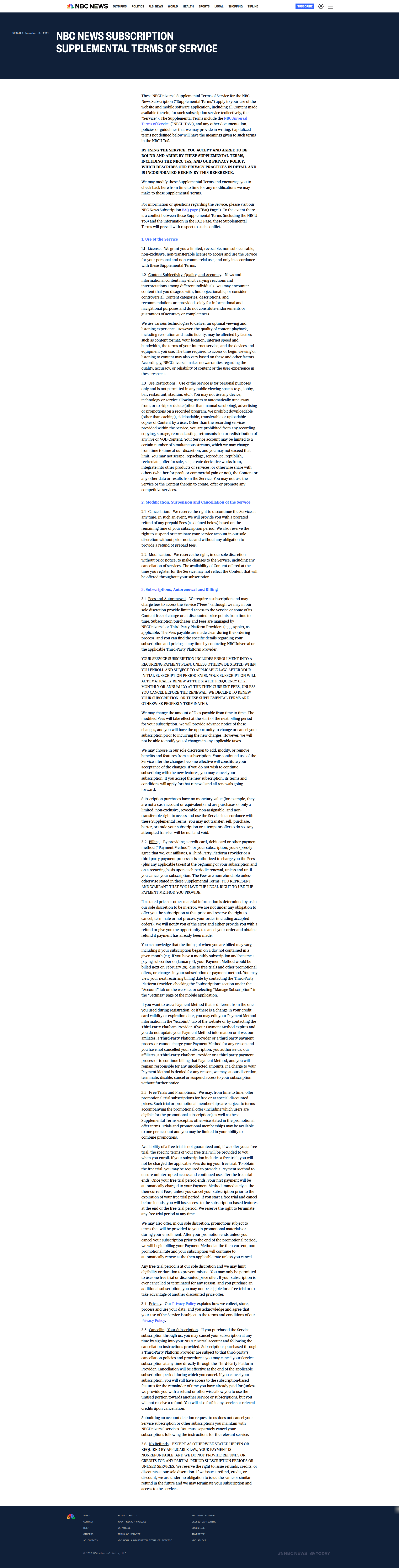 nbc paywall screenshot