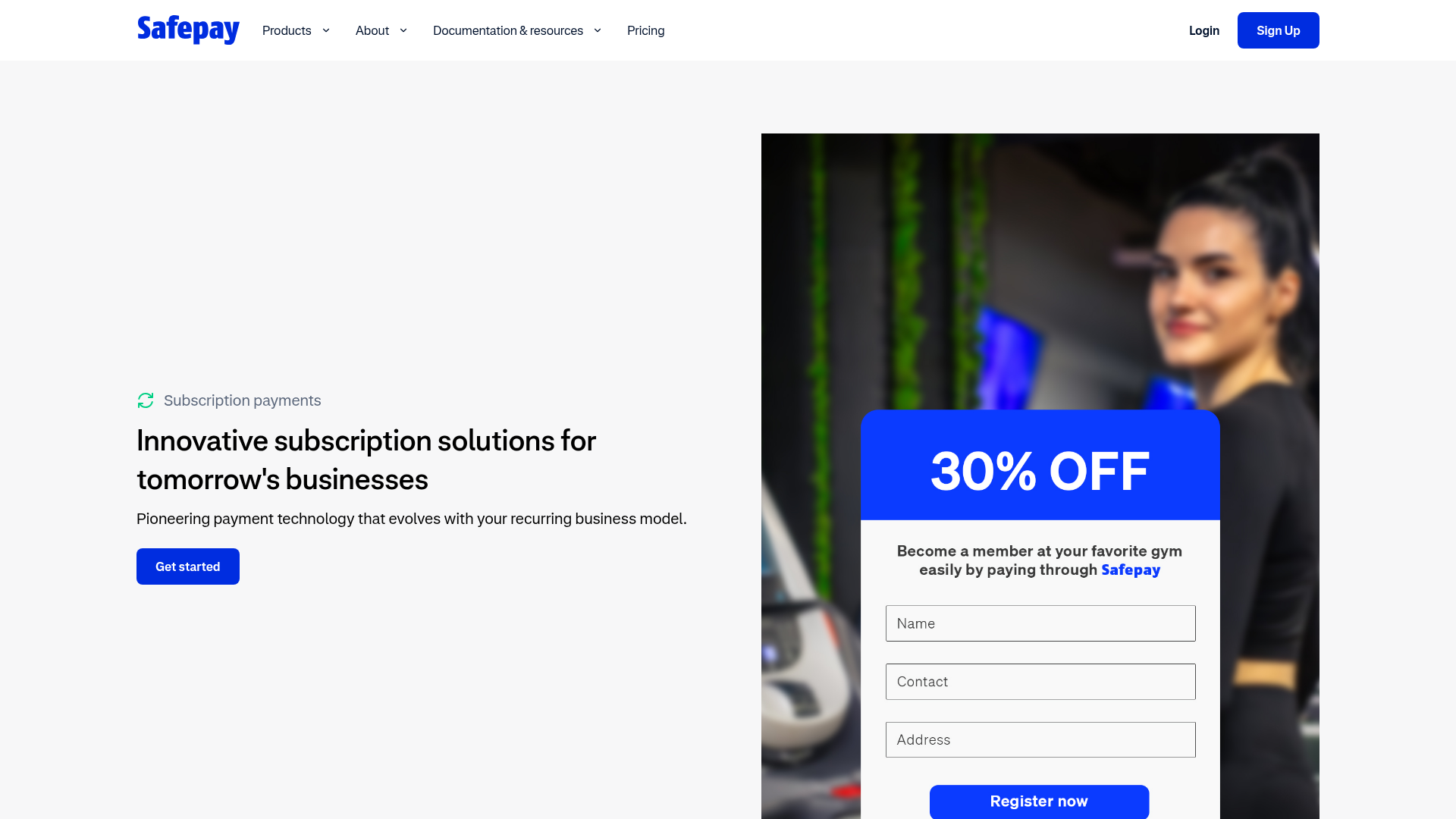 safepay paywall screenshot
