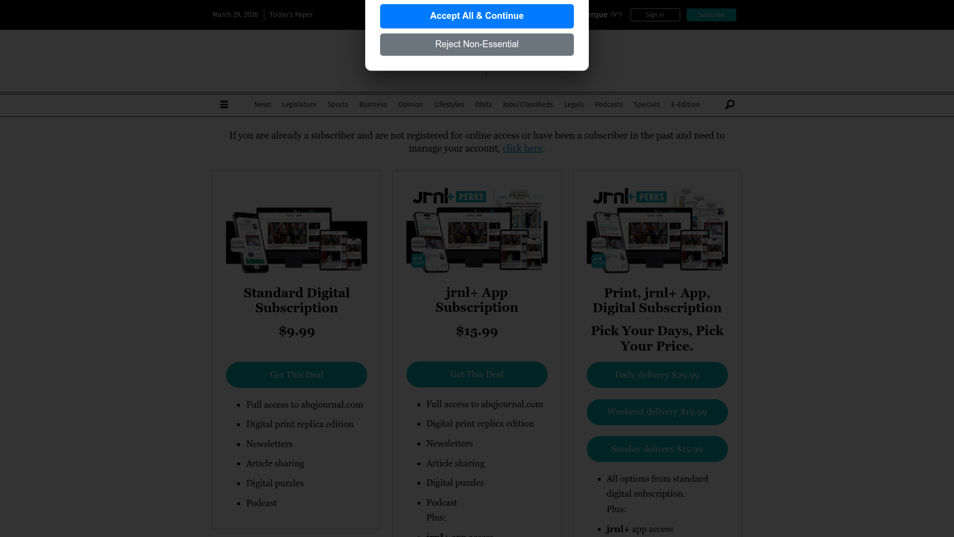 the-albuquerque-journal paywall screenshot