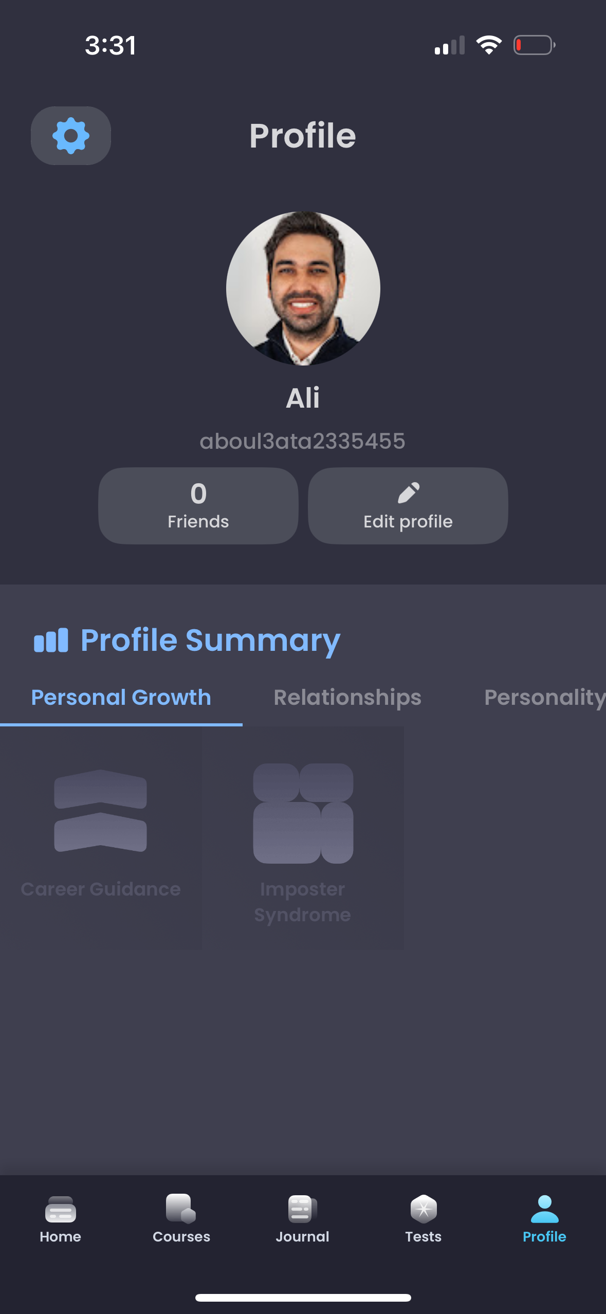 breeze profile screenshot
