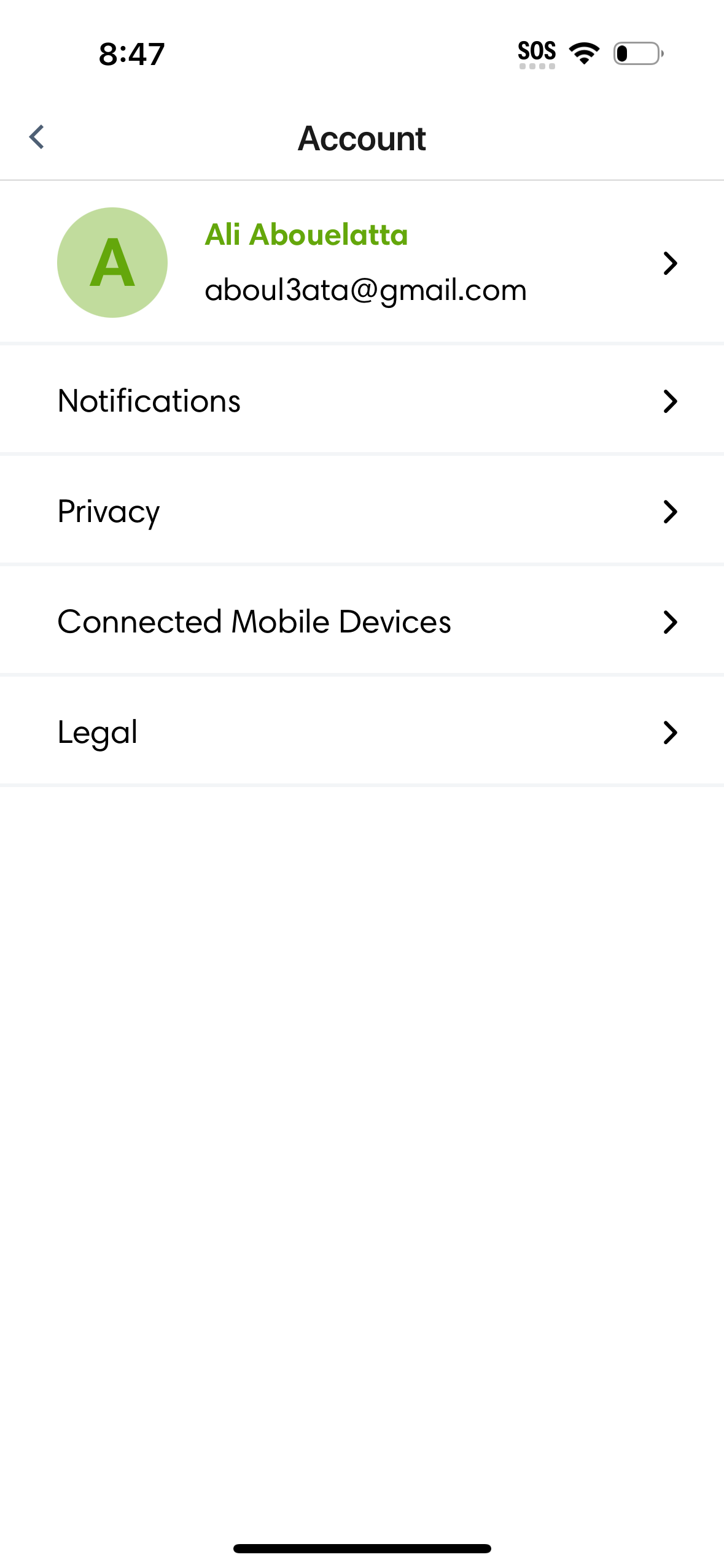 irobot profile screenshot