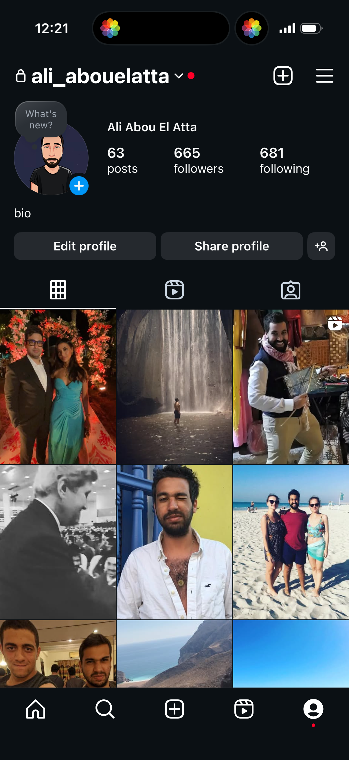 ig profile screenshot