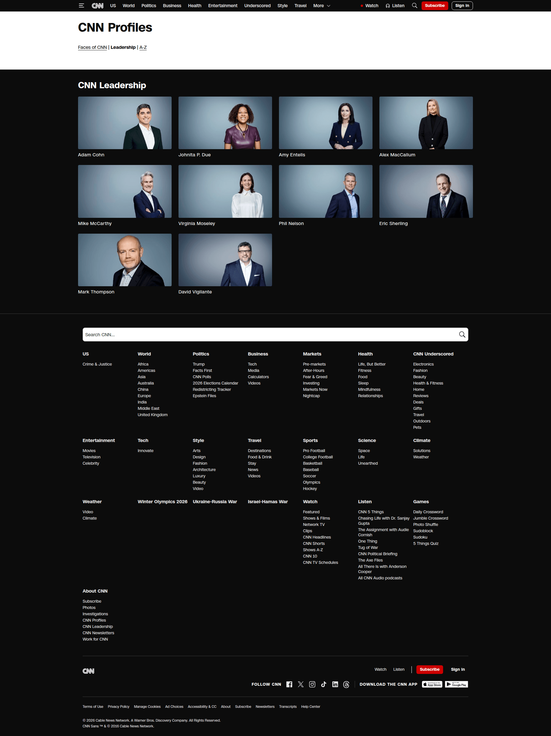 cnn profile screenshot