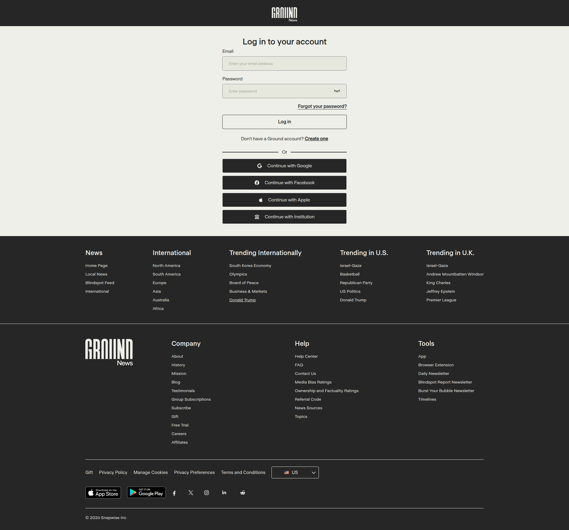 groundnews profile screenshot