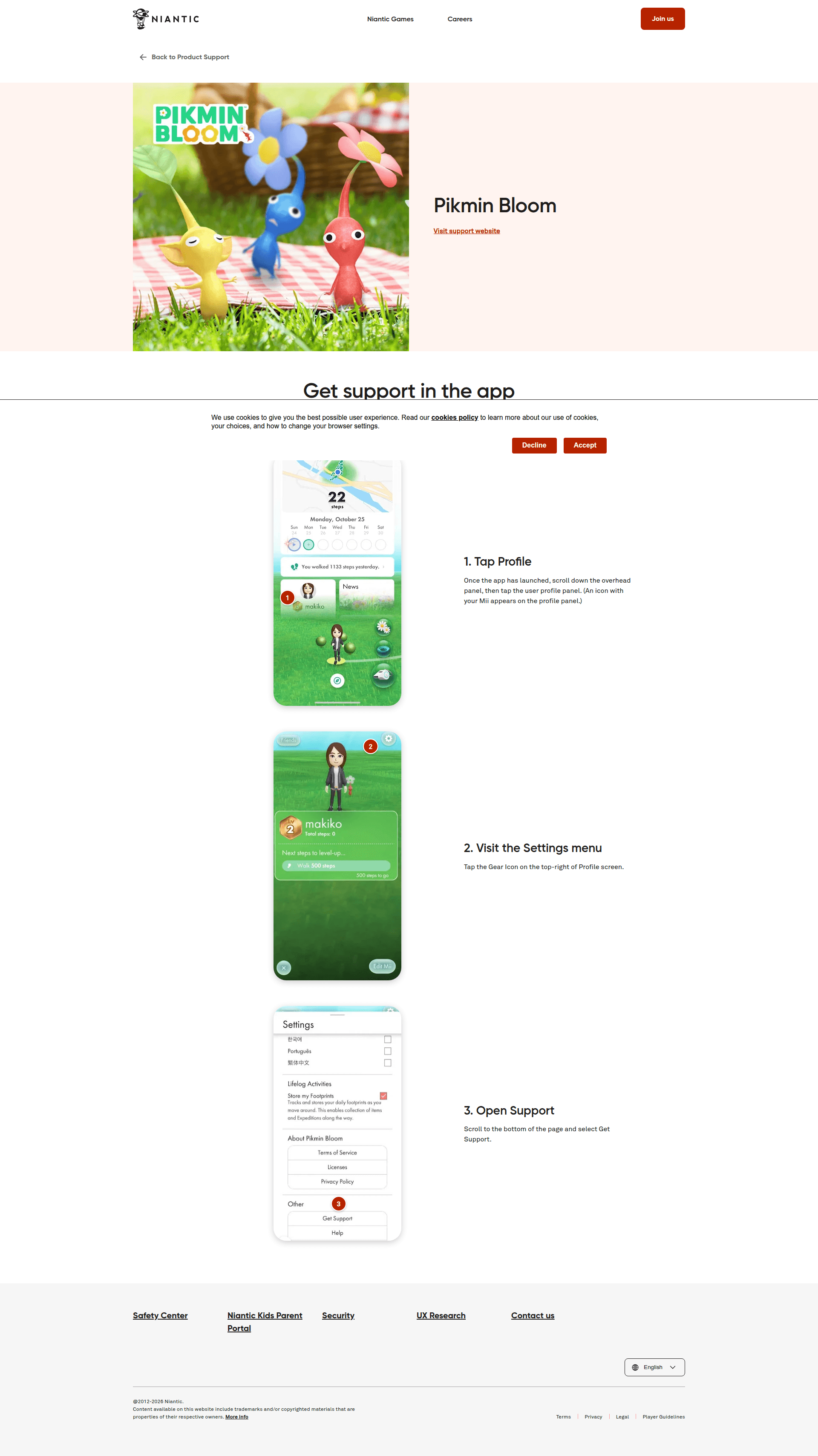 niantic profile screenshot