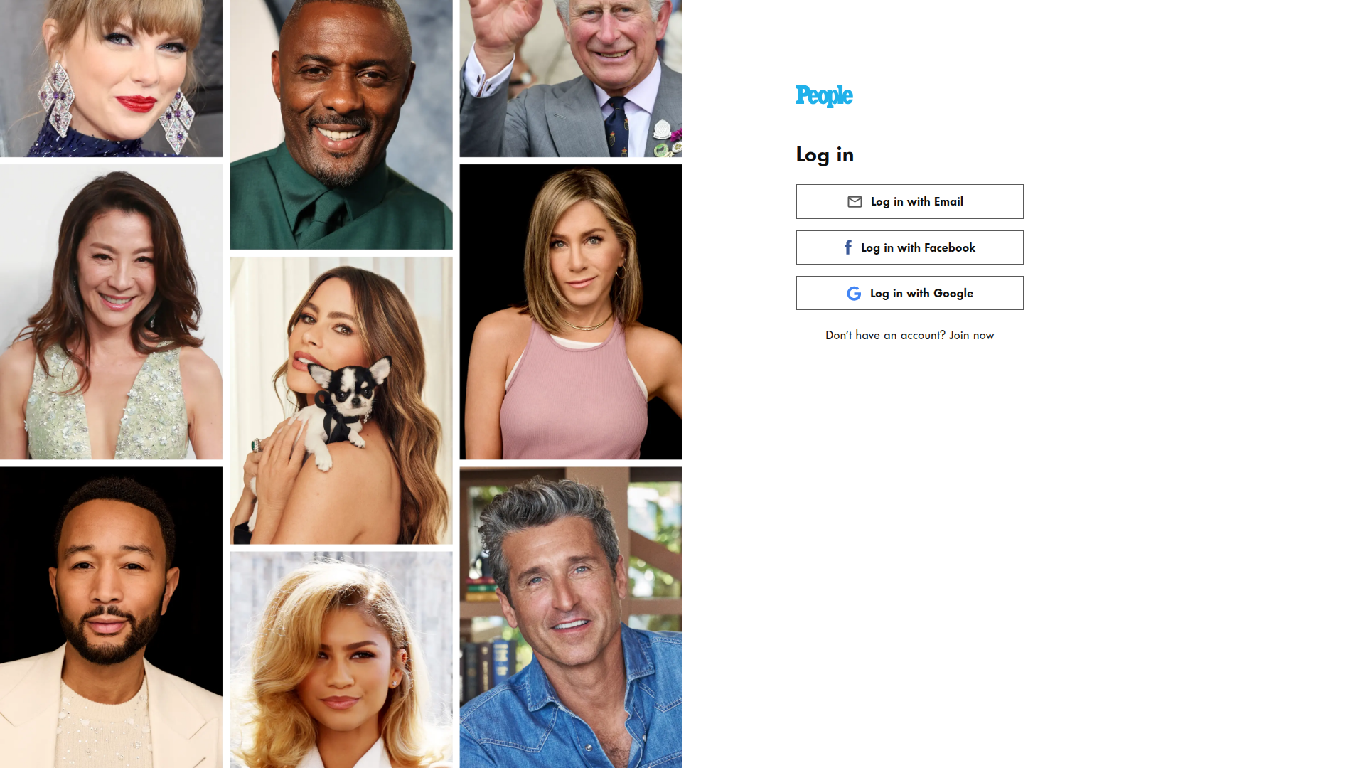 people profile screenshot