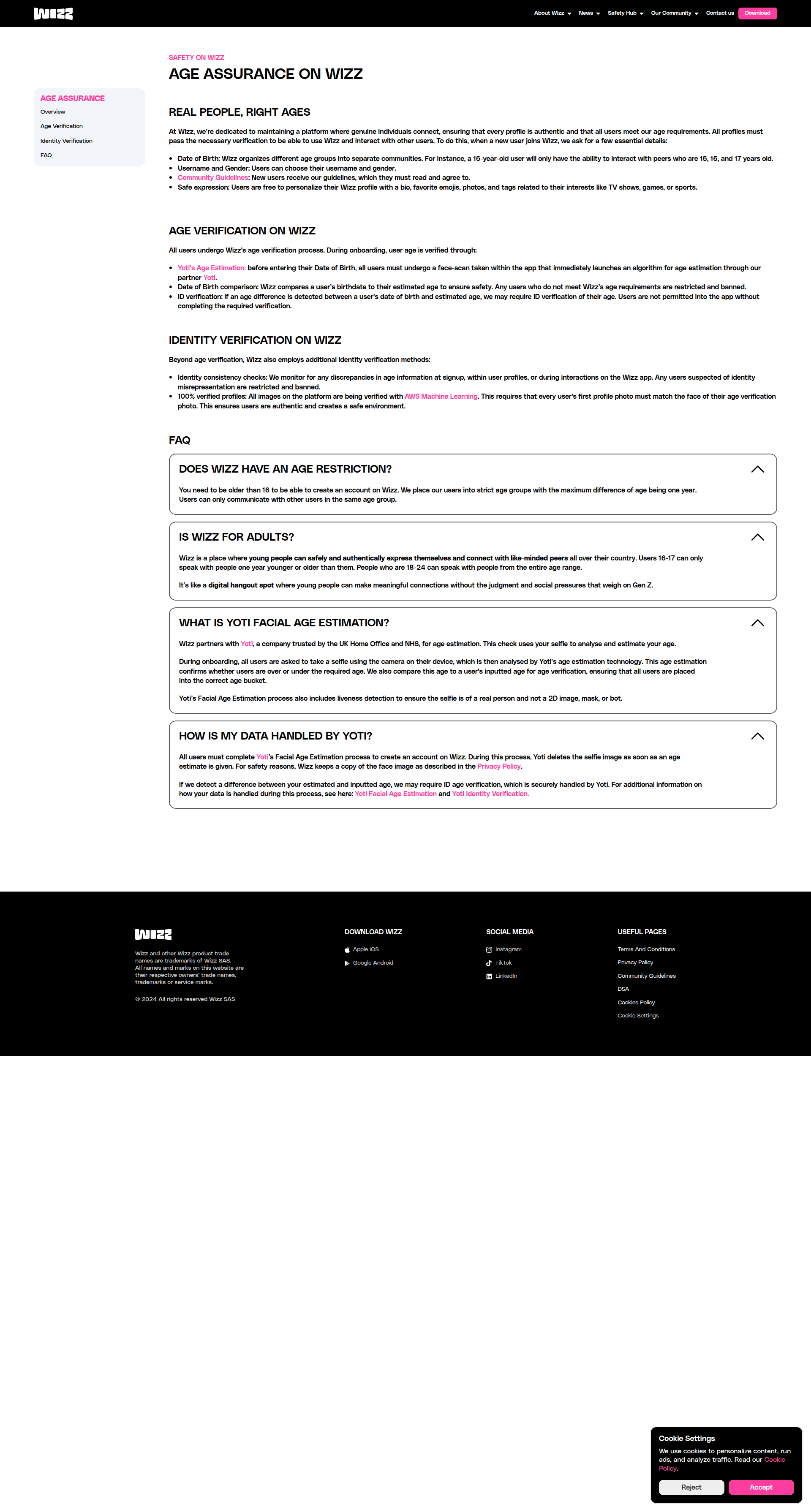 wizz profile screenshot