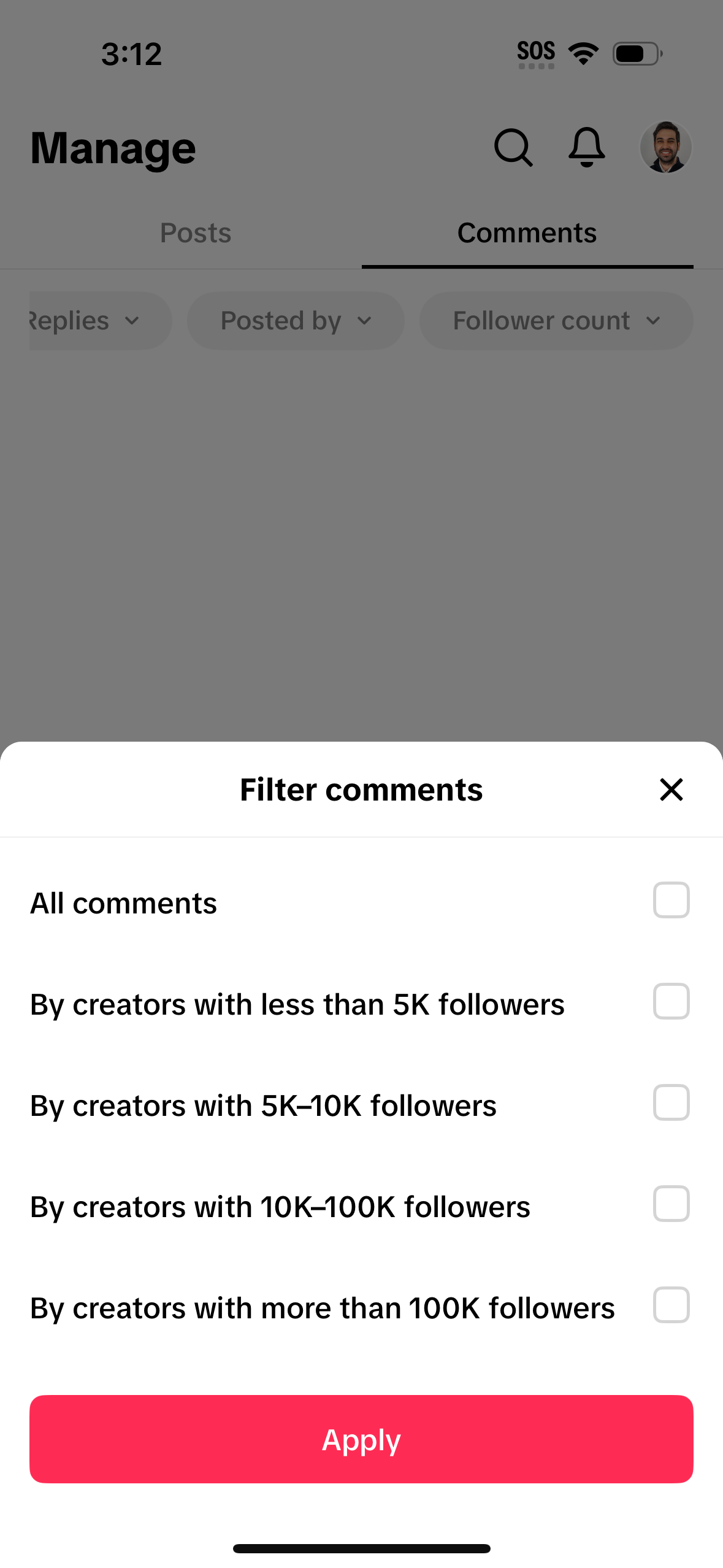 tiktik-studio search screenshot