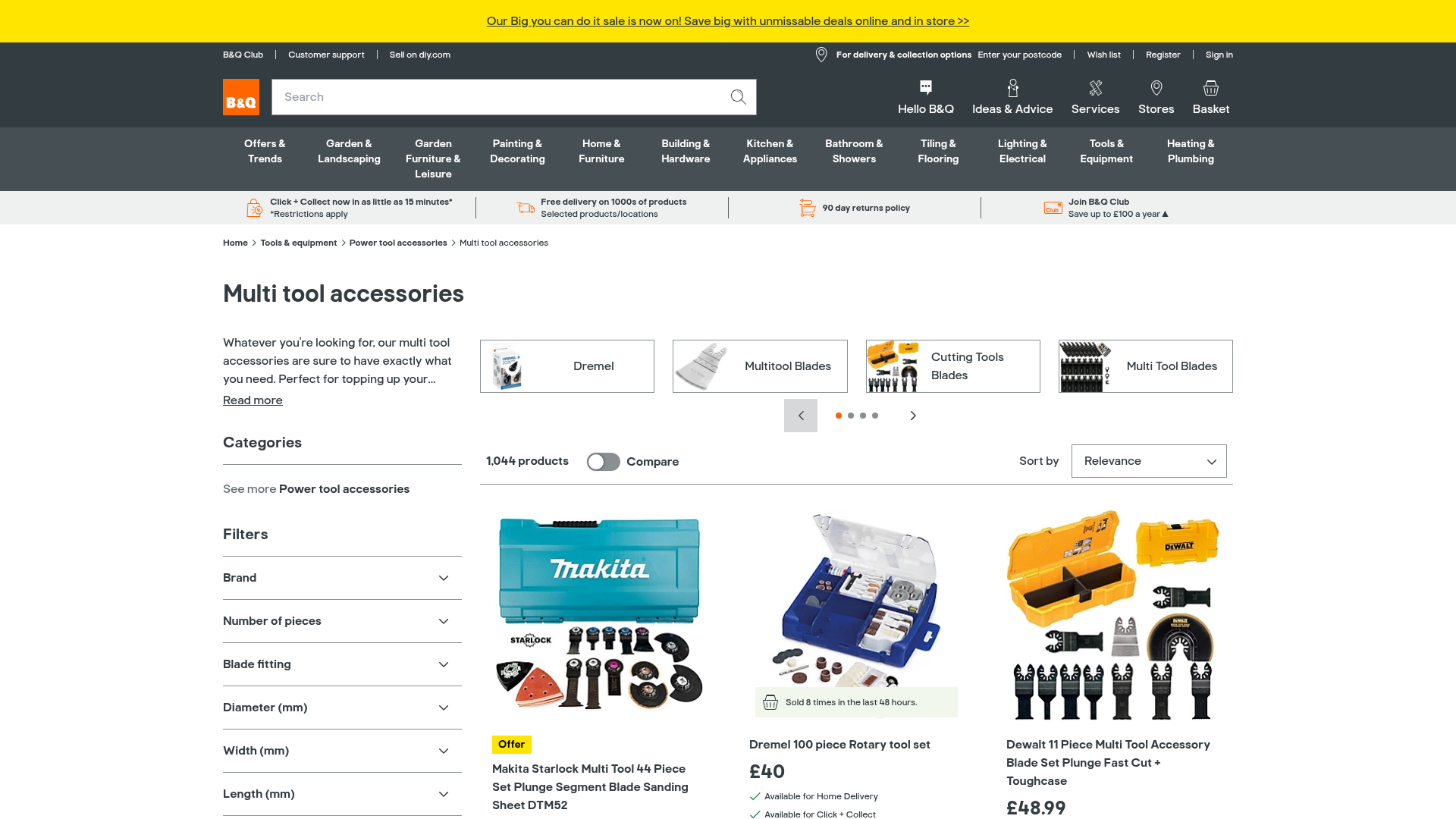 diy search screenshot