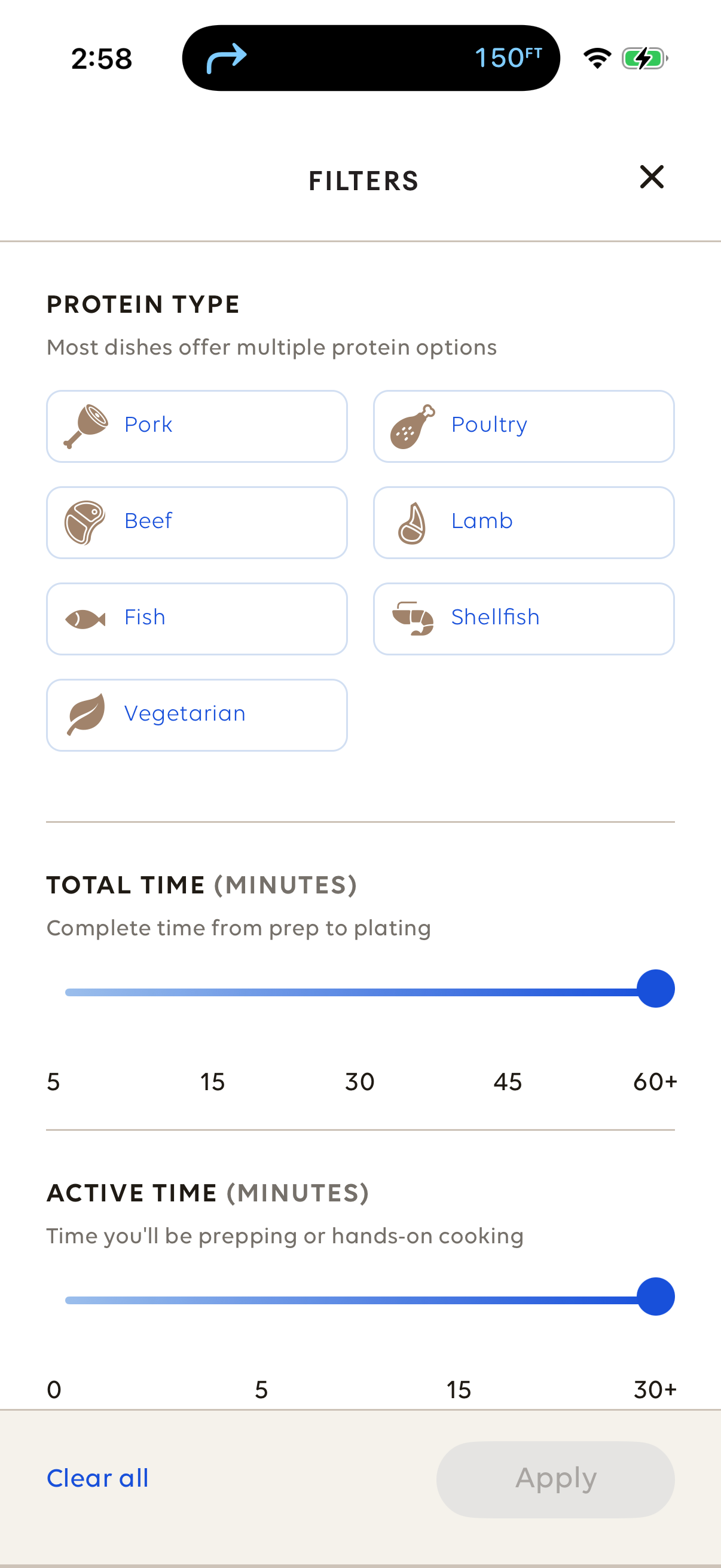 blue-apron search screenshot