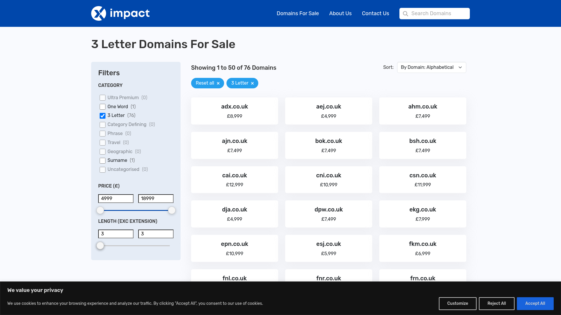overstock-uk search screenshot