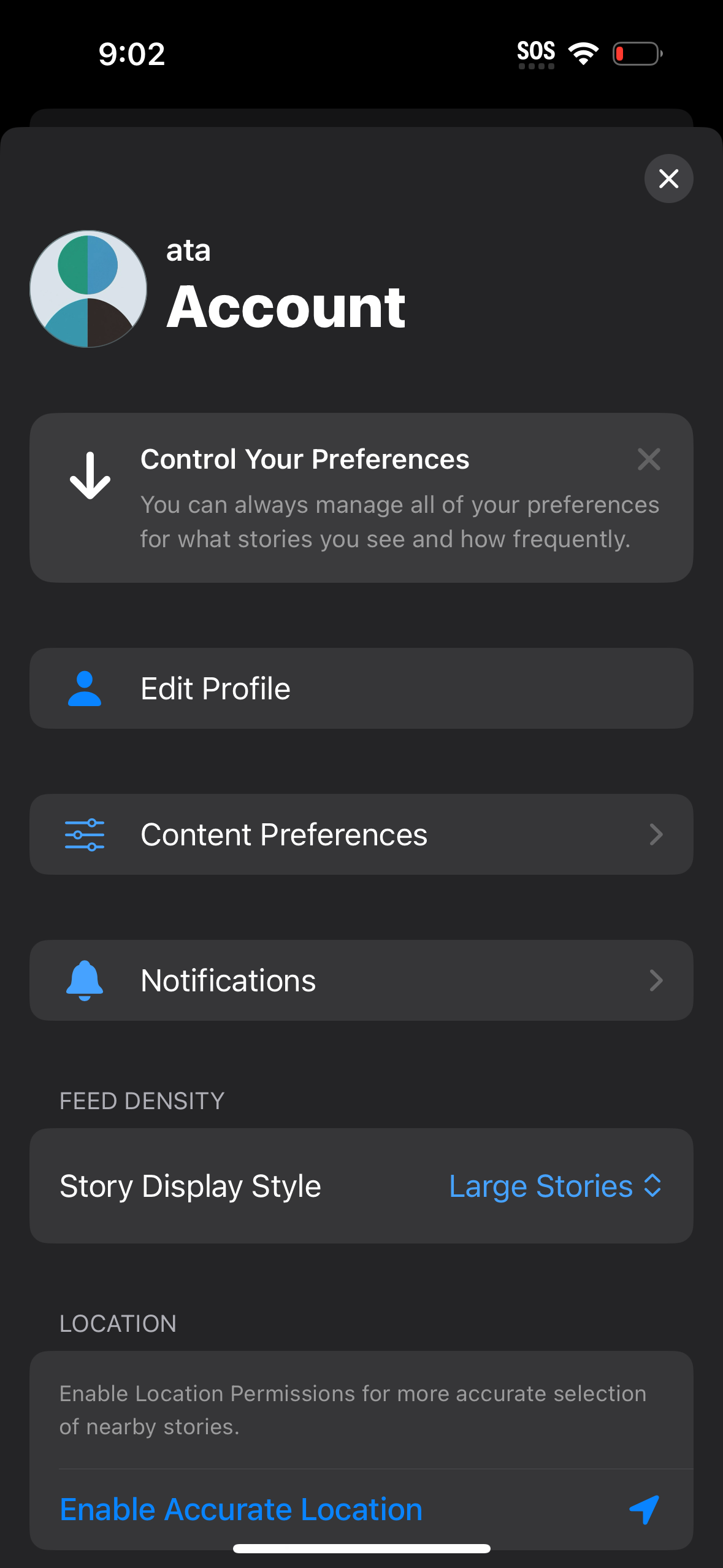 particle settings screenshot