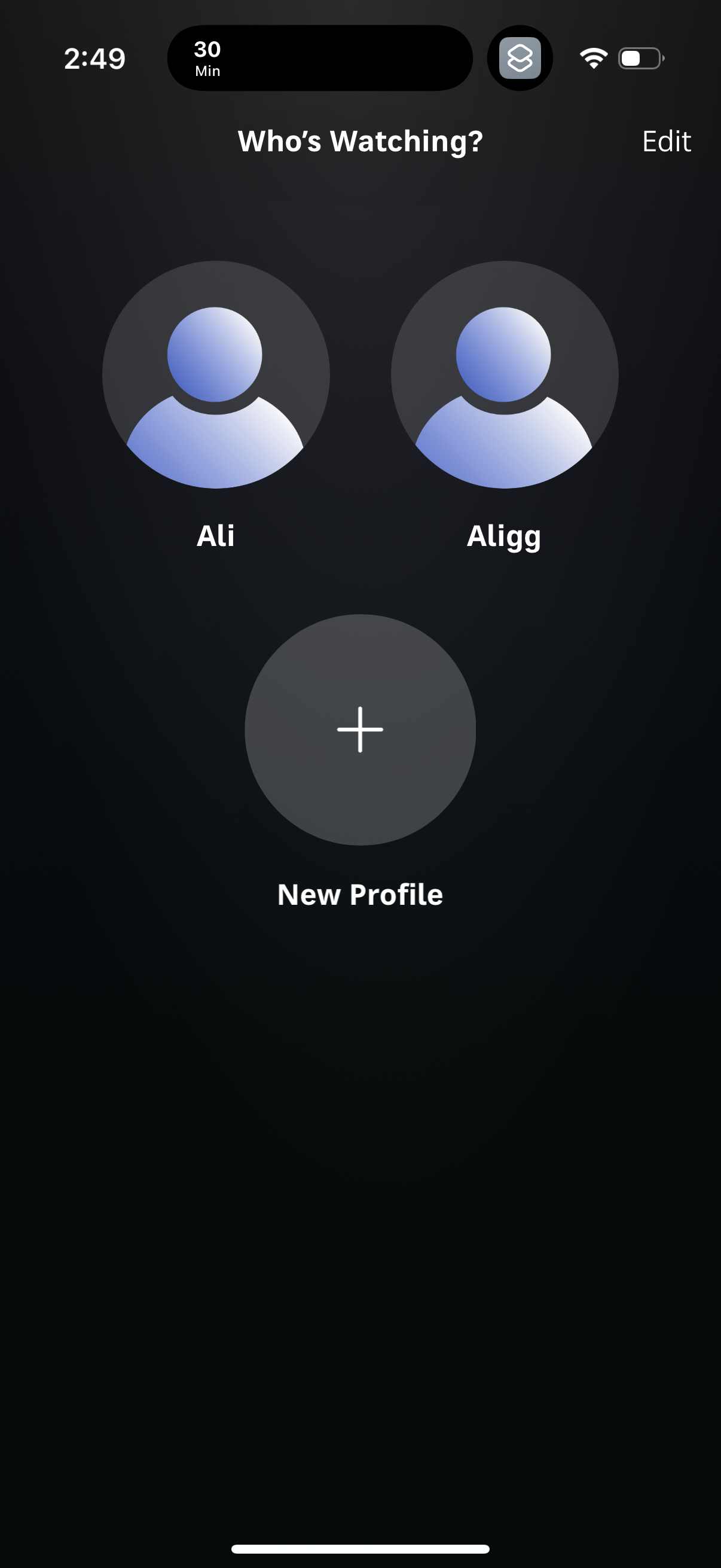 max settings screenshot