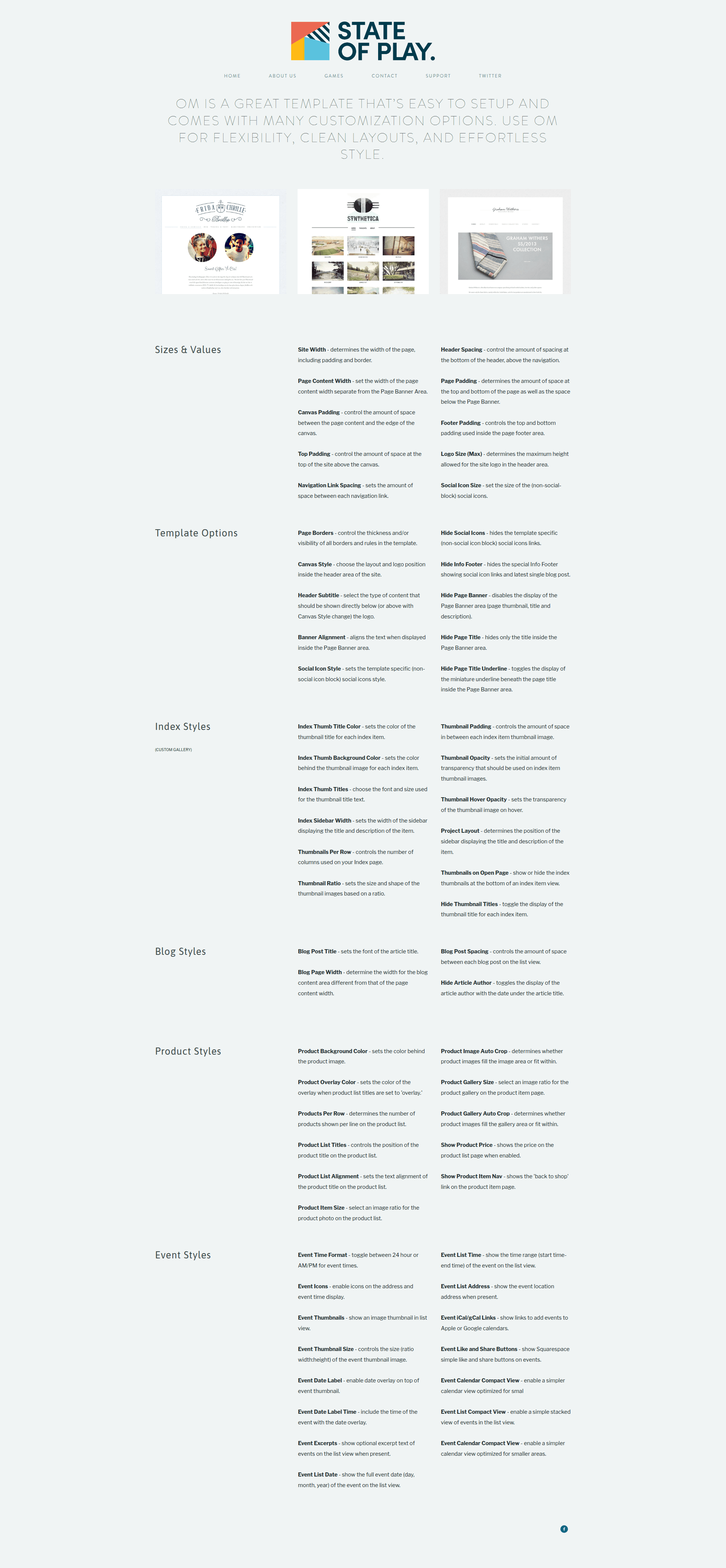 lume settings screenshot