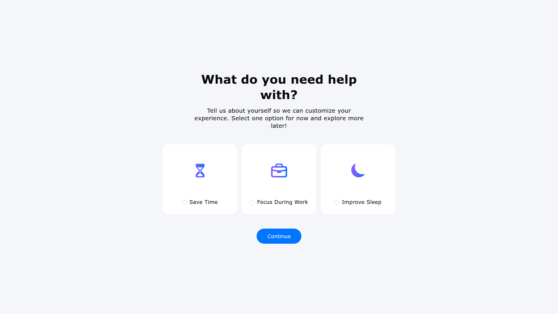 opal settings screenshot