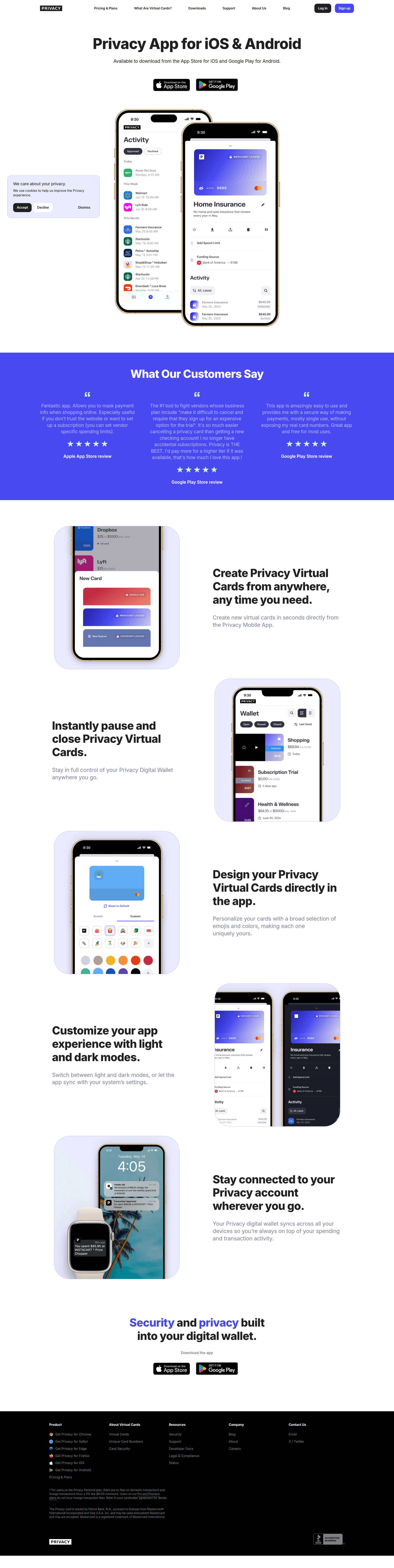 privacy settings screenshot