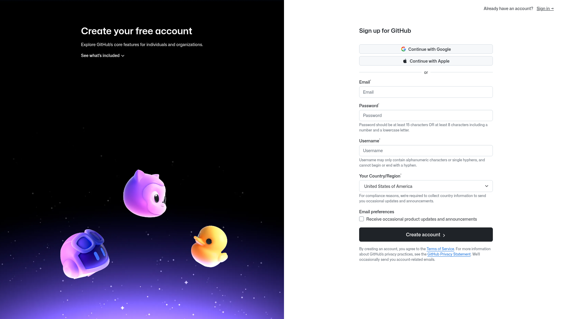 blockjoy signup screenshot